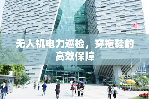 无人机电力巡检，穿拖鞋的高效保障