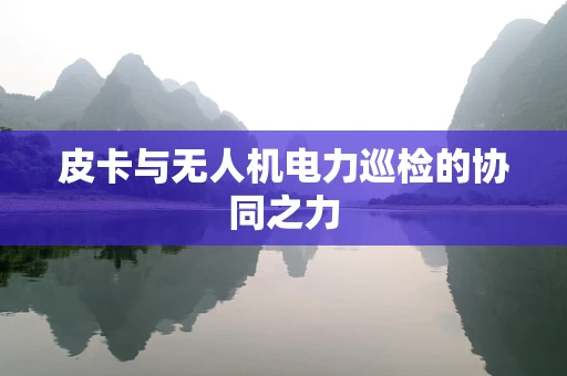 皮卡与无人机电力巡检的协同之力