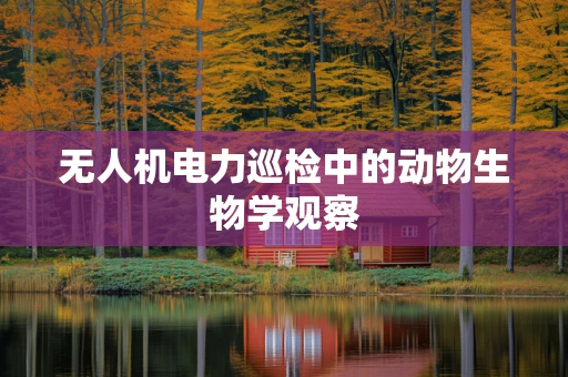 无人机电力巡检中的动物生物学观察