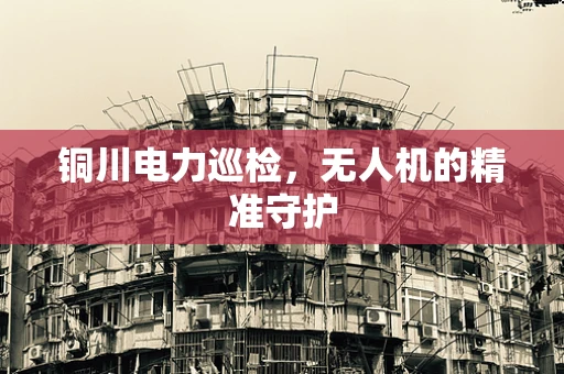 铜川电力巡检，无人机的精准守护