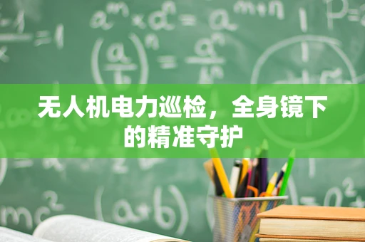 无人机电力巡检，全身镜下的精准守护