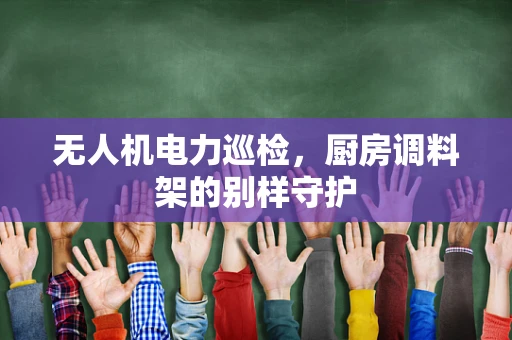 无人机电力巡检，厨房调料架的别样守护