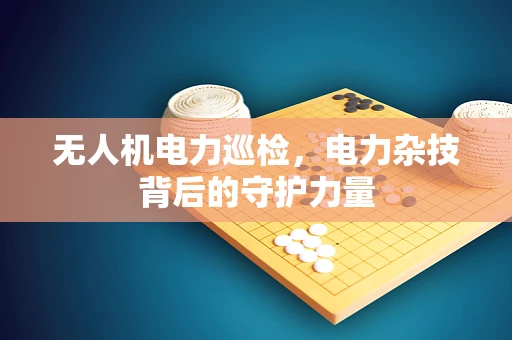 无人机电力巡检，电力杂技背后的守护力量