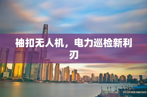 袖扣无人机，电力巡检新利刃