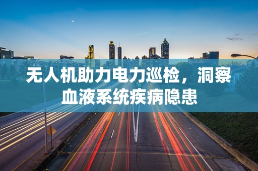 无人机助力电力巡检，洞察血液系统疾病隐患