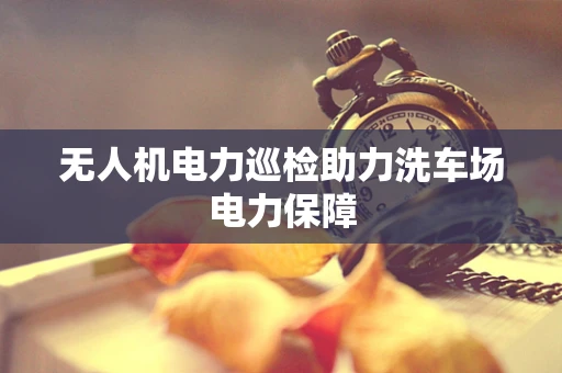 无人机电力巡检助力洗车场电力保障
