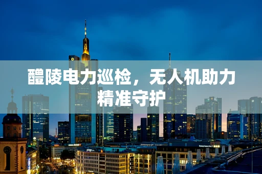 醴陵电力巡检，无人机助力精准守护