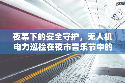夜幕下的安全守护，无人机电力巡检在夜市音乐节中的挑战与应对