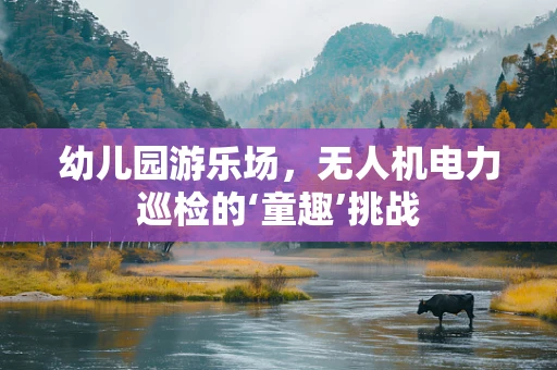 幼儿园游乐场，无人机电力巡检的‘童趣’挑战