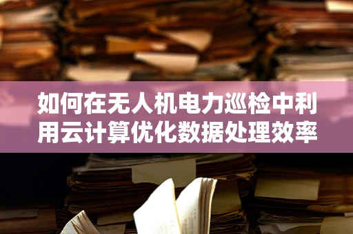 如何在无人机电力巡检中利用云计算优化数据处理效率？