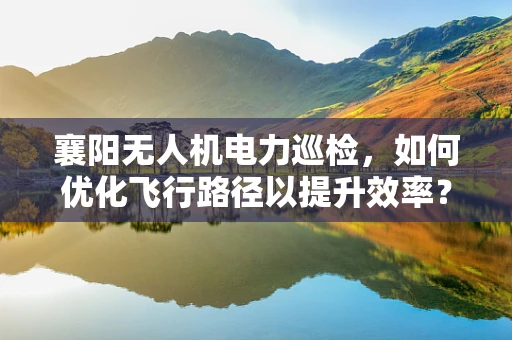 襄阳无人机电力巡检，如何优化飞行路径以提升效率？