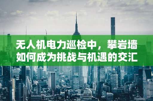 无人机电力巡检中，攀岩墙如何成为挑战与机遇的交汇点？