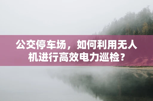 公交停车场，如何利用无人机进行高效电力巡检？