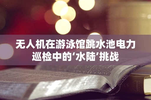 无人机在游泳馆跳水池电力巡检中的‘水陆’挑战