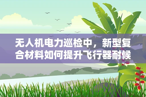 无人机电力巡检中，新型复合材料如何提升飞行器耐候性与安全性？