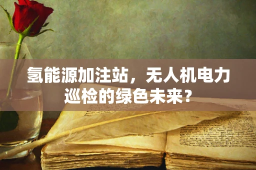 氢能源加注站，无人机电力巡检的绿色未来？