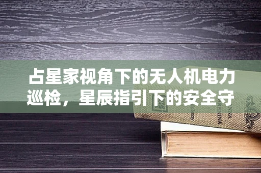占星家视角下的无人机电力巡检，星辰指引下的安全守护