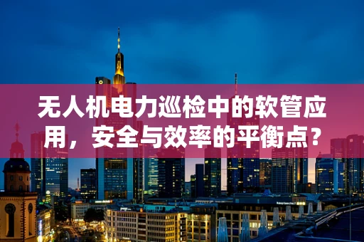 无人机电力巡检中的软管应用，安全与效率的平衡点？