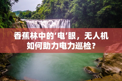 香蕉林中的‘电’眼，无人机如何助力电力巡检？