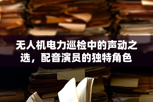 无人机电力巡检中的声动之选，配音演员的独特角色
