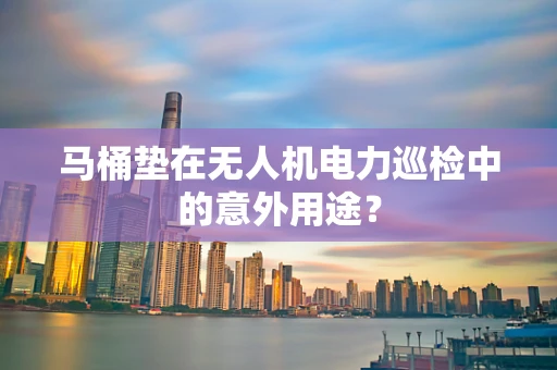 马桶垫在无人机电力巡检中的意外用途？
