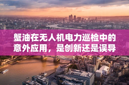 蟹油在无人机电力巡检中的意外应用，是创新还是误导？