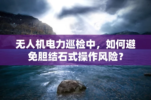 无人机电力巡检中，如何避免胆结石式操作风险？