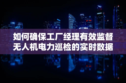 如何确保工厂经理有效监督无人机电力巡检的实时数据？