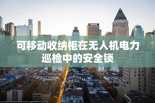可移动收纳柜在无人机电力巡检中的安全锁