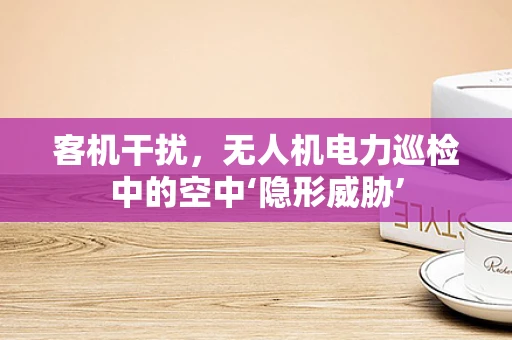 客机干扰，无人机电力巡检中的空中‘隐形威胁’