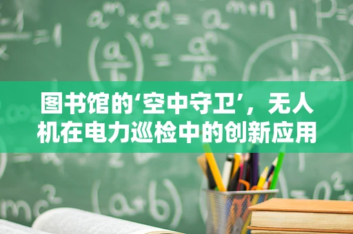 图书馆的‘空中守卫’，无人机在电力巡检中的创新应用？