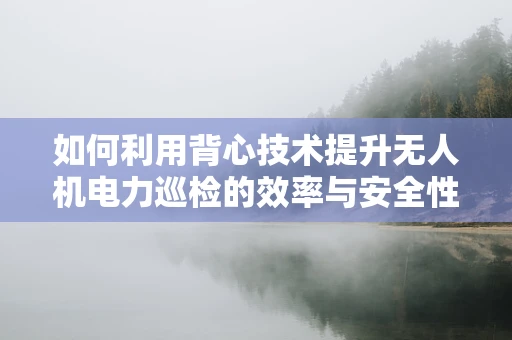 如何利用背心技术提升无人机电力巡检的效率与安全性？