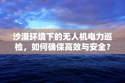 沙漠环境下的无人机电力巡检，如何确保高效与安全？