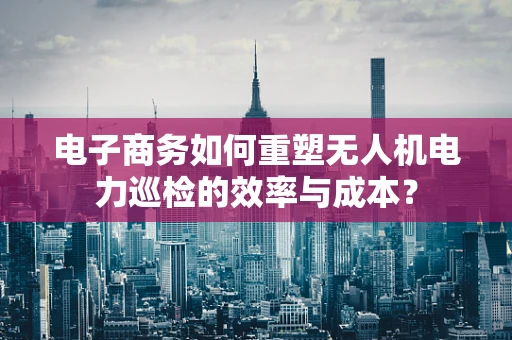 电子商务如何重塑无人机电力巡检的效率与成本？