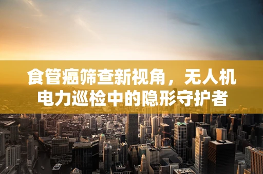 食管癌筛查新视角，无人机电力巡检中的隐形守护者