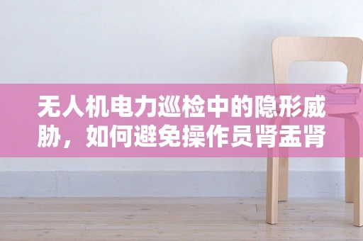 无人机电力巡检中的隐形威胁，如何避免操作员肾盂肾炎风险？