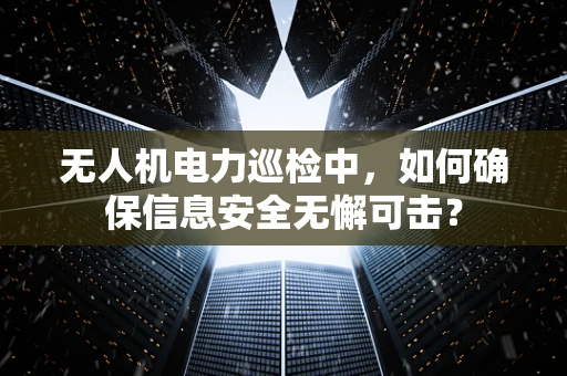 无人机电力巡检中，如何确保信息安全无懈可击？