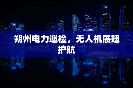 朔州电力巡检，无人机展翅护航