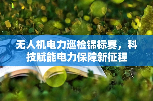 无人机电力巡检锦标赛，科技赋能电力保障新征程