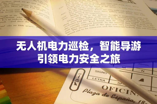 无人机电力巡检，智能导游引领电力安全之旅