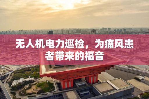 无人机电力巡检，为痛风患者带来的福音