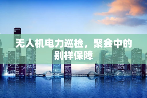 无人机电力巡检，聚会中的别样保障