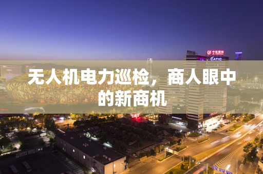 无人机电力巡检，商人眼中的新商机