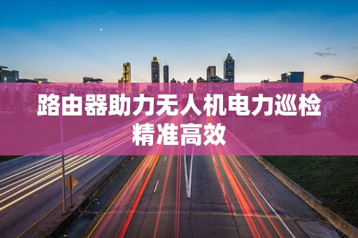 路由器助力无人机电力巡检精准高效