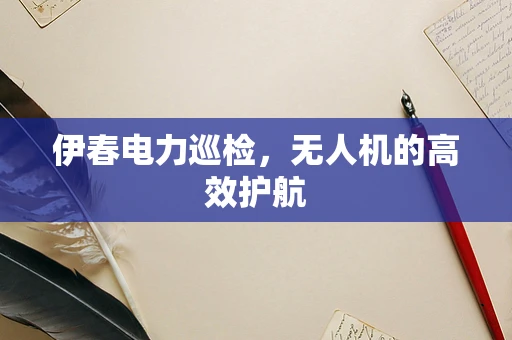 伊春电力巡检，无人机的高效护航