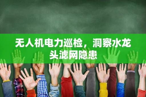 无人机电力巡检，洞察水龙头滤网隐患
