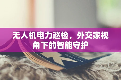 无人机电力巡检，外交家视角下的智能守护
