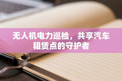 无人机电力巡检，共享汽车租赁点的守护者
