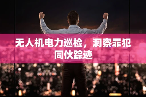 无人机电力巡检，洞察罪犯同伙踪迹