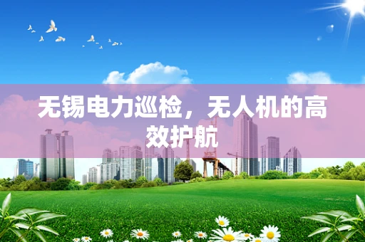 无锡电力巡检，无人机的高效护航